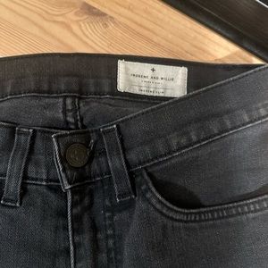 COPY - Imogen & Willie black skinny bootcut jeans Sz. 24